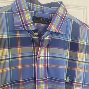 Mens Medium Ralph Lauren Button down